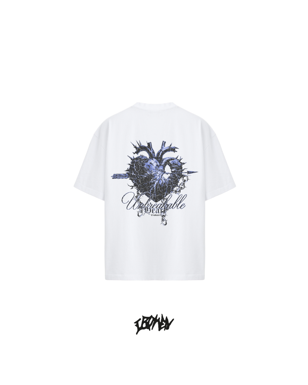Unbreakable Heart White T-Shirt